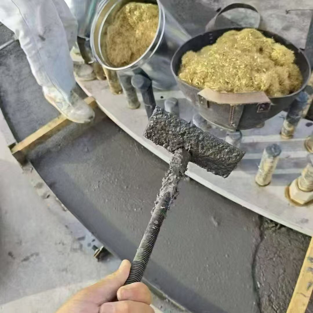 博野C120钢纤维高强无收灌浆料 轧机压缩机汽轮机发电机锻压设备底座灌浆材料